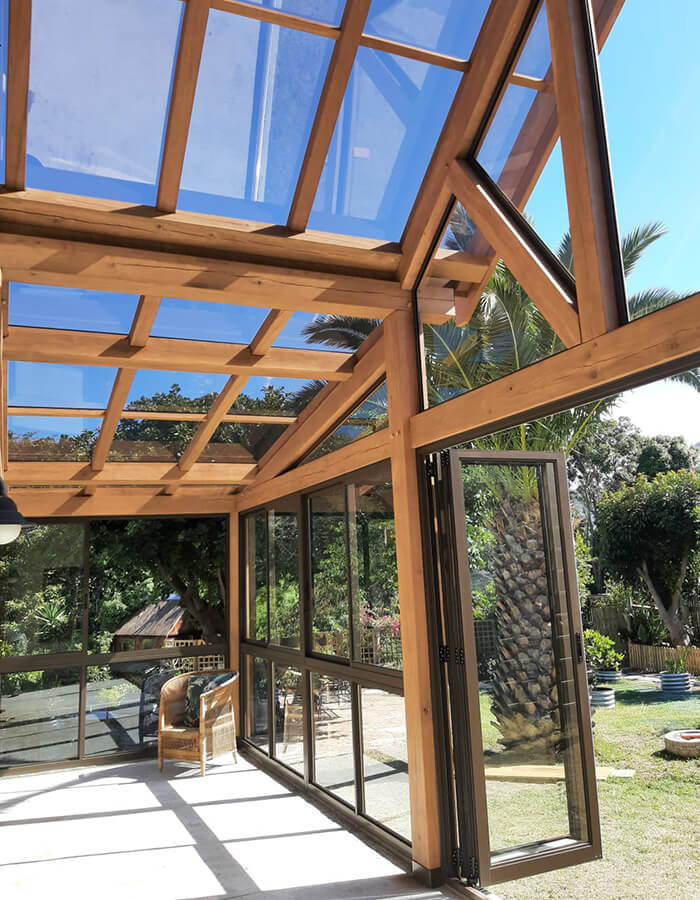 Inside view of conservatory